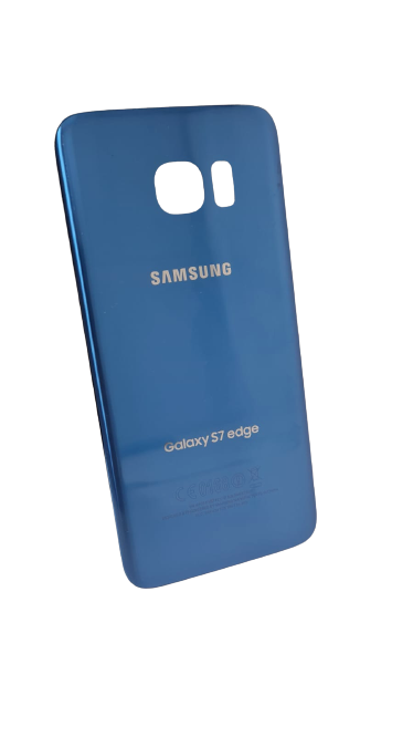 Battery Glass Cover For Samsung Galaxy S7 Edge SM-G935 Blue Door Original G935