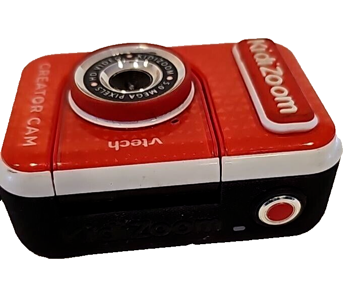 VTech KidiZoom Creator Cam Kids HD Digital Video Camera Creativity Tools Red