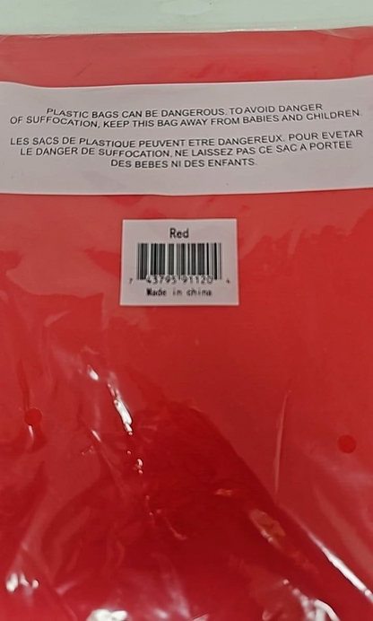 12 LOT Exquisite Premium Red Plastic Tablecloth Table cover Disposable 84" Round
