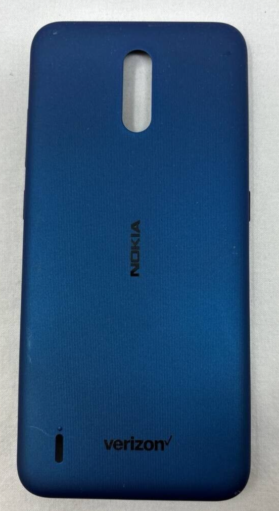 Back Door For Nokia 2 V Tella Verizon TA-1221 Blue Battery Cover Replacement