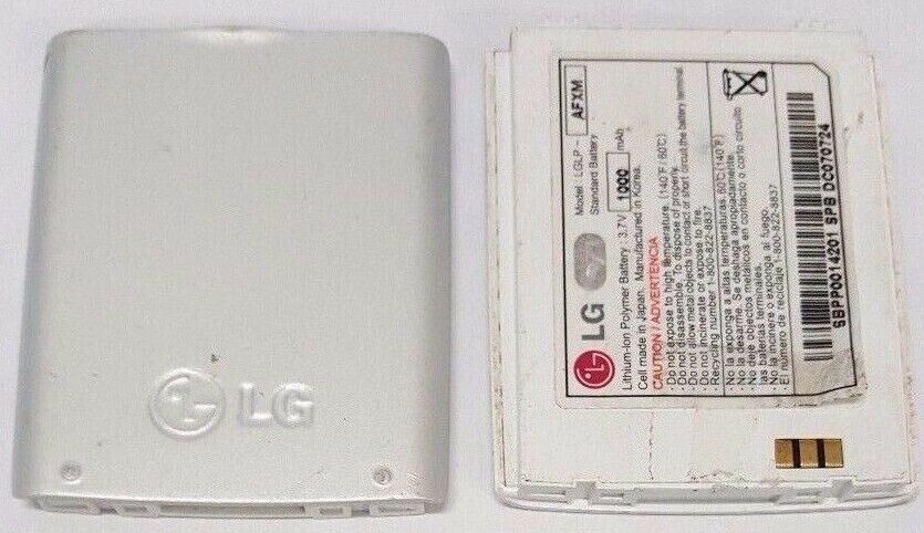 Battery LGLP-AFXM 1000mAh 3.7V For LG Fusic LX550 AFXM External White Original