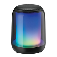 iLive Brightside Wireless Bluetooth Speaker LED Party Lights TWS Aux Micro SD 5W