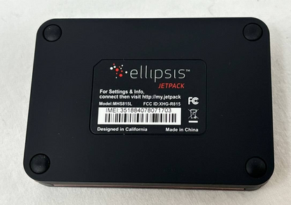 Verizon MHS815L Ellipsis Jetpack 4G LTE Mobile Wi-Fi Hotspot Modem Internet