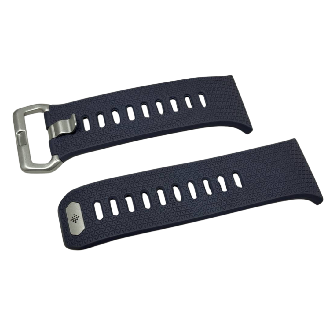 Fitbit Ionic Watch Rubber Band Strap Wristband Replace for FB503 S P Dark Blue