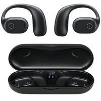 iLive Truly Wireless Open Ear Bluetooth Earbuds Black Headphones 16mm Driver