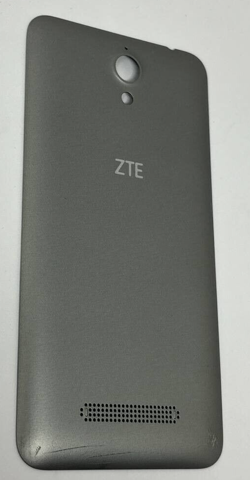 Battery Back Door Cover Phone For ZTE Obsidian Z820 Gray Replacement Original