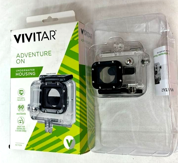 Vivitar Adventure on Underwater Housing For GoPro Hero 3+ 4 Waterproof Case