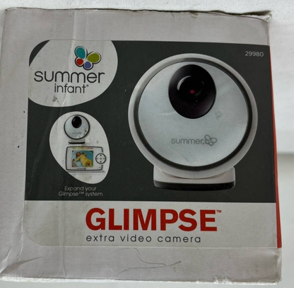 Summer Infant Glimpse Extra Video Camera Audio Baby Digital Monitor System