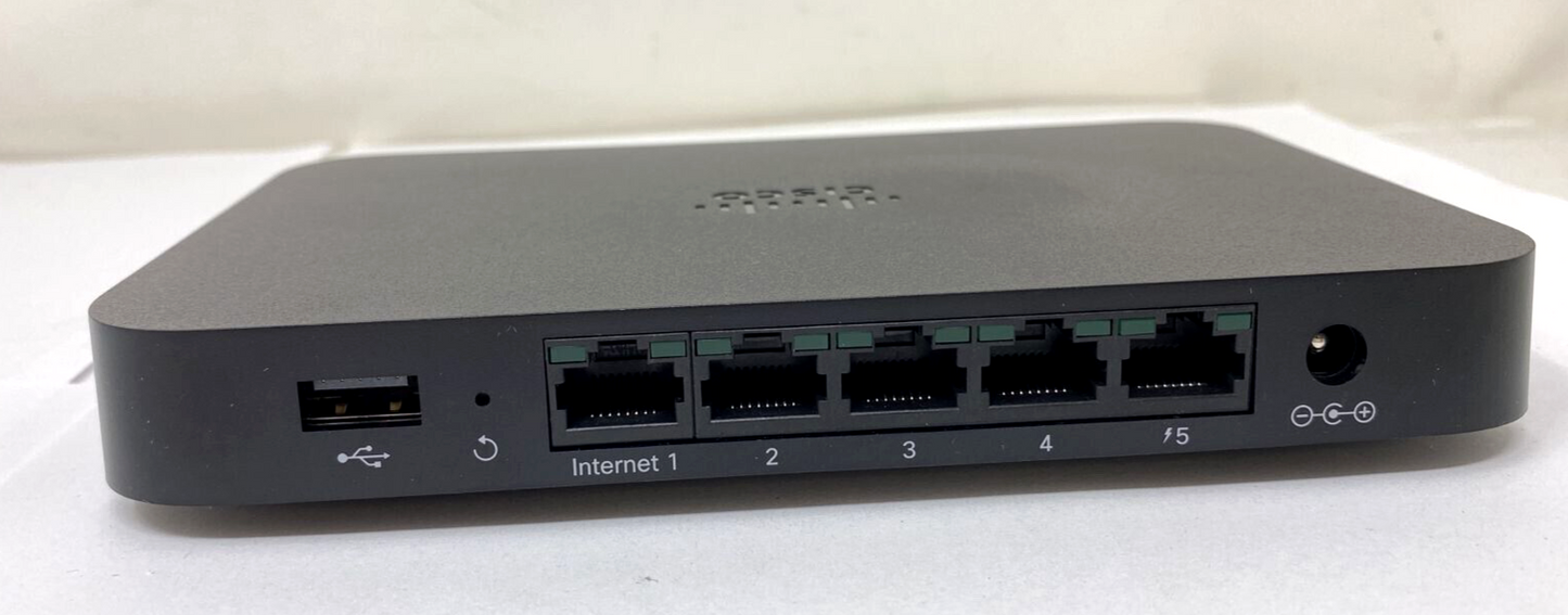 Cisco Meraki Z3 VPN Firewall Teleworker Gateway Gigabit Ethernet Black OEM