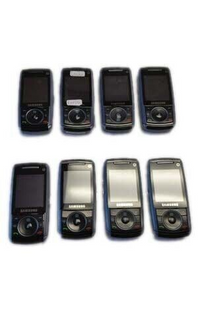 Lot of 8 Samsung SGH-A736 Cellular Phone Personal Locked GSM 50MB Not Working