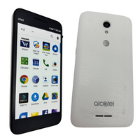 Alcatel IdealXCITE Cameox 5044R Android Smartphone 5" 5MP 16GB SIM AT&T White