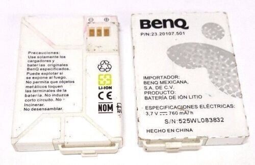 Battery Replacement 23.20107.501 For Benq 02X1b 02X1i Genuine Original Antique