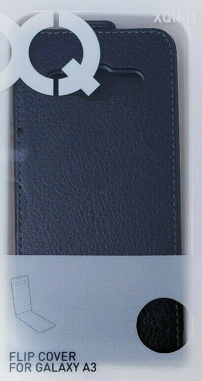 Xqisit Flip Cover for Samsung Galaxy A3 Protective Folio Book Case Original