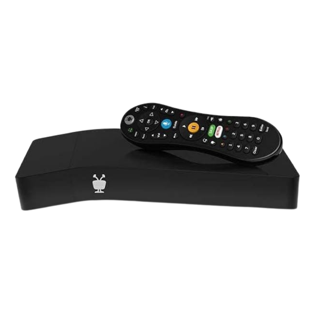 TiVo Bolt Vox 1TB for Cable DVR 4K Media Streaming Player Voice Remote Black