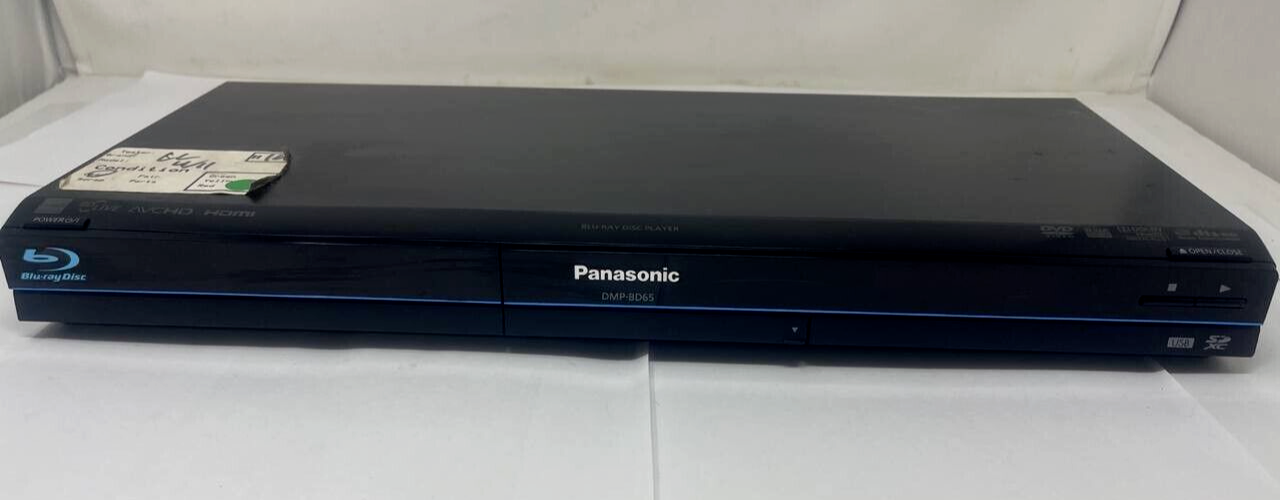 Panasonic DMP-BD65 Blu-Ray Disc Player USB 2.0 Port Dolby DTS BD-ROM Profile 2