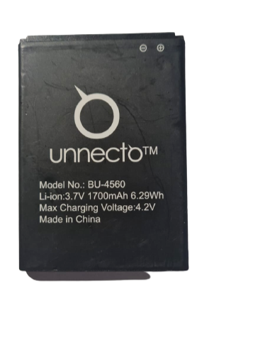 Battery BU-4560 For Unnecto U4560 Replacement Part 1700mAh Original 3.7V OEM