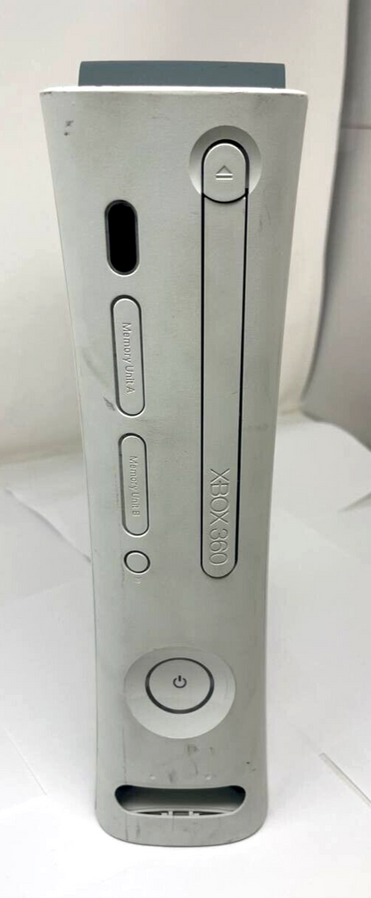 Microsoft Xbox 360 Console Videogame 60GB Original Matte White Device Only Parts