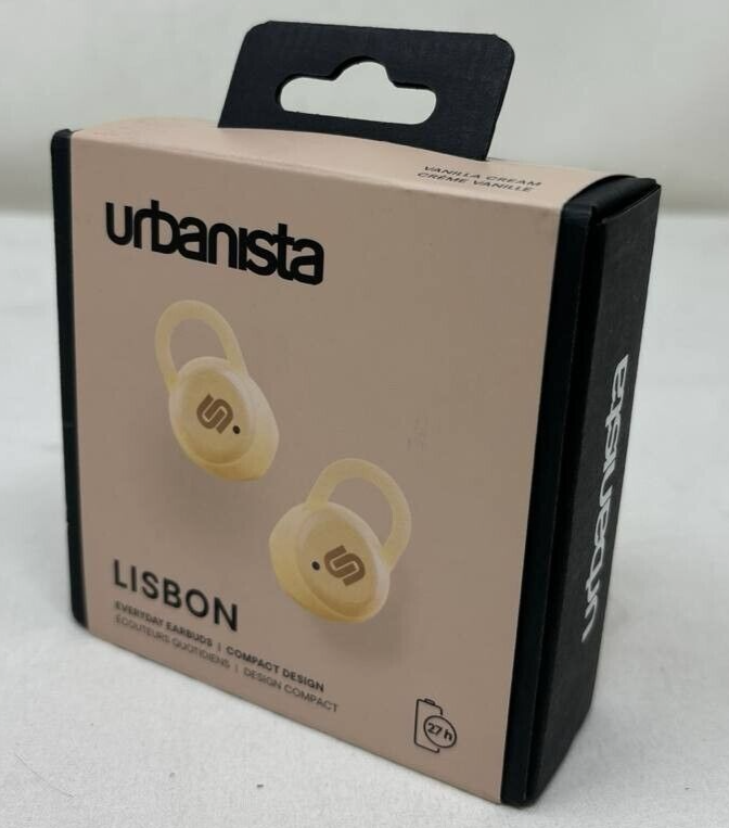 Urbanista Lisbon True Wireless Earbuds Bluetooth Earphones Small In Ear Gold