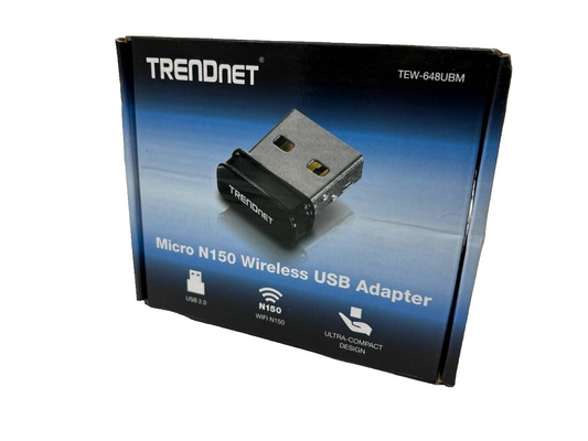 Trendnet Micro N150 Wireless WiFi USB Adapter High Speed Internet for Laptop PC