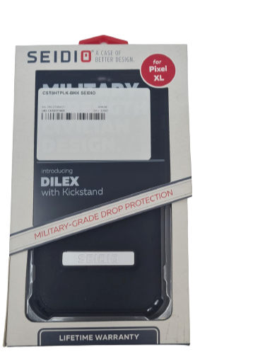 Seidio Case For Google Pixel XL Black Dilex Cover Kickstand Polycarbonate OEM