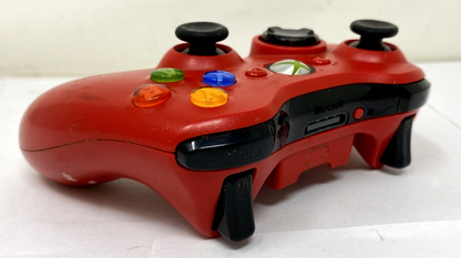 Genuine Microsoft Xbox 360 Wireless Controller Joystick Gamepad Game X801769 Red