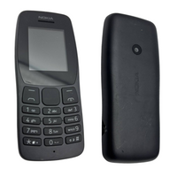 Nokia 110 Cell Phone Vintage 4MB PIN Locked 1.77" Display Keyboard TA-1319 READ