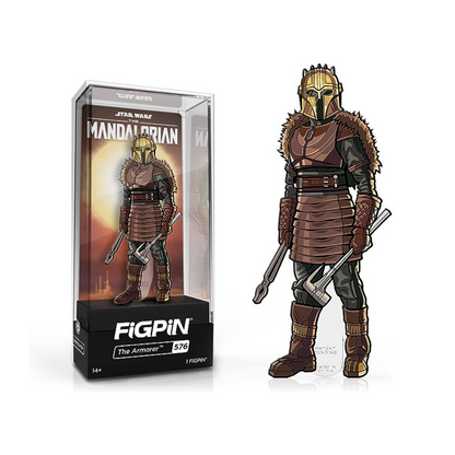 FiGPiN The Armorer 576 Star Wars The Mandalorian Museum Quality Acrylic Display