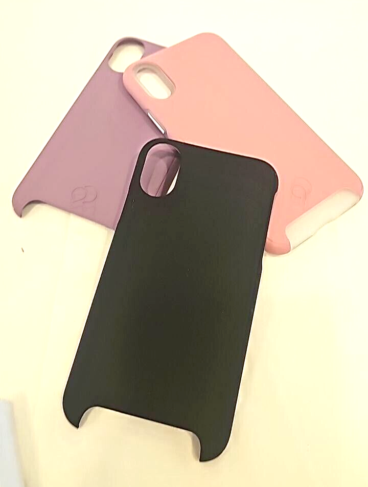 Nimbus9 LifeStyle Kit Case 3 Pack for iPhone XS X Pastel Pink Purple Black Cover