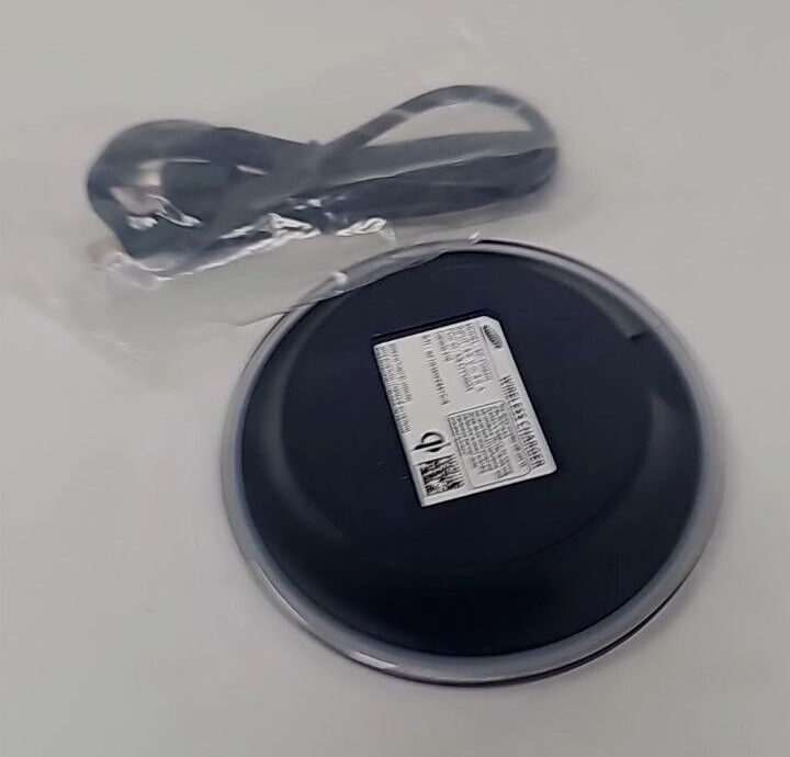 Samsung Wireless Charging Pad Phone Charger 5V for Galaxy S23 S24 iPhone 14 X