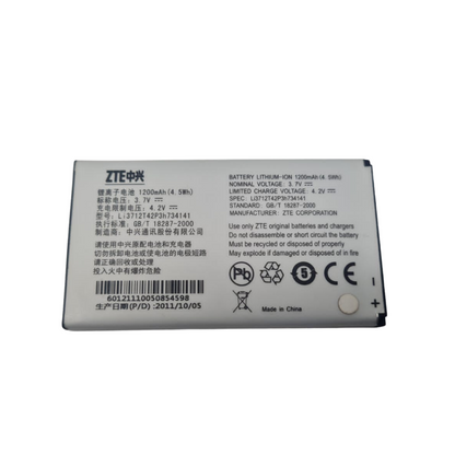 Battery Li3712T42P3h734141 For ZTE U236 X500 Score 1200mAh 3.7V 4.5Wh Original