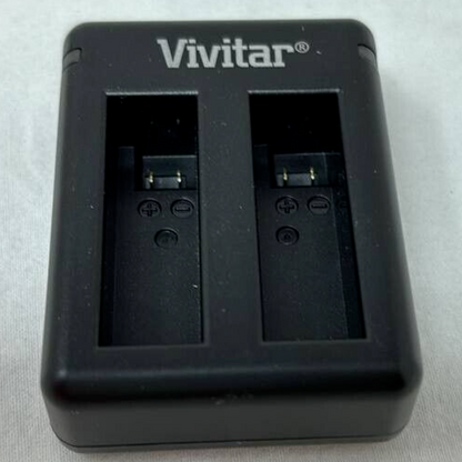 Vivitar Dual Li-ion Recharge Battery and Charger for GoPro AHDBT-401 AHBBP-401