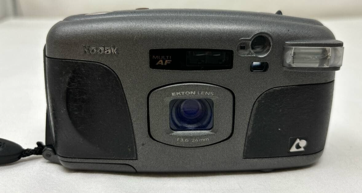 Kodak Advantix 3600IX APS Film Point and Shoot Camera Vintage Gray Original