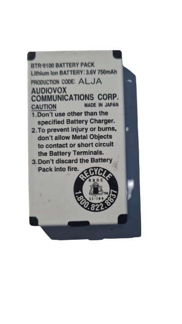 Battery BTR-9100 for Audiovox 9100 9150 9150X 9150XD 9155 9155GPX