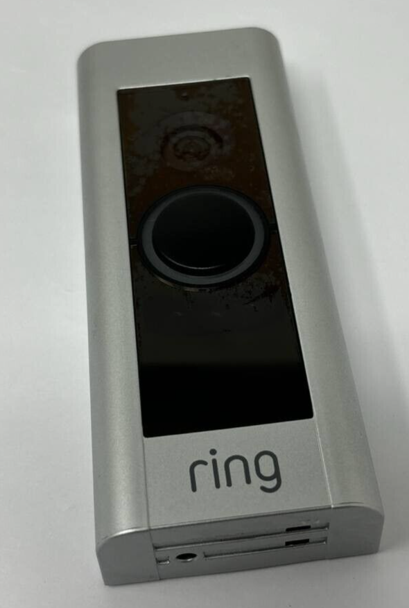 Ring Video Doorbel Pro Sleek Design 1080p HD Color Night Vision Alexa READ