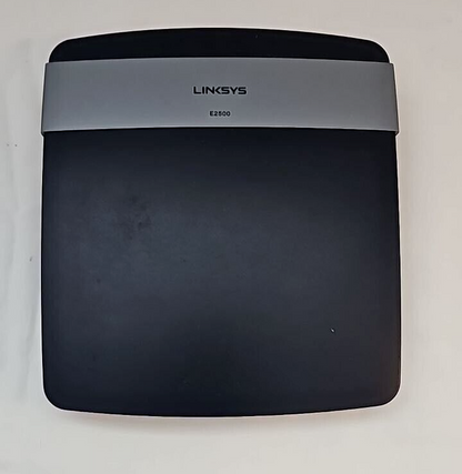 Linksys E2500 Wireless WiFi 5 Router Only Internet Dual Band Mesh AC1200 Black