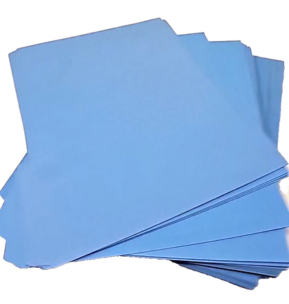 46 Office Folders Blue Smead File Letter Size 1/3 Cut SFI Fiber Sourcing Office