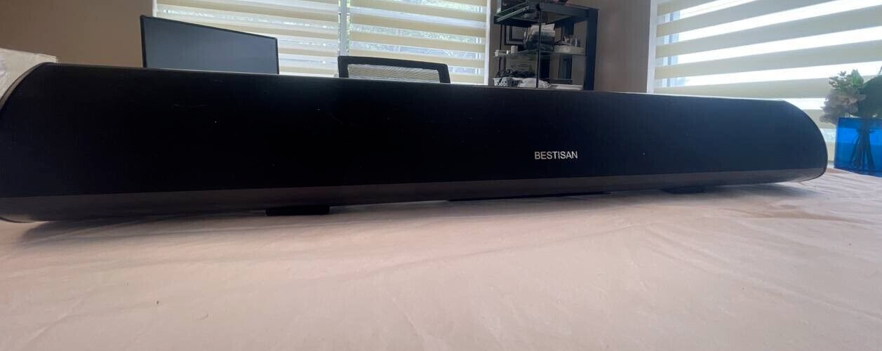 Bestisan S6520C Soundbar Channel 2.0 Bluetooth 5.0  Wireless Speaker 28" Wall TV