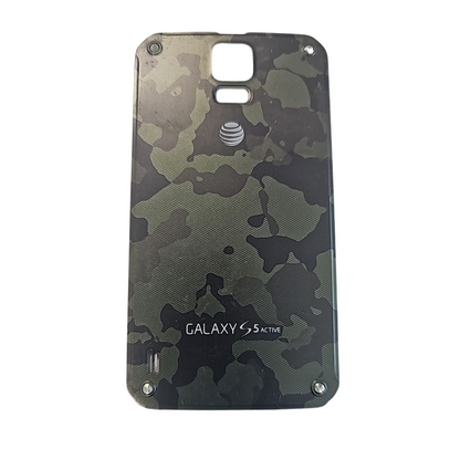 Back Cover Military Battery Door Case for Samsung Galaxy S5 Active SM-G870A Camo