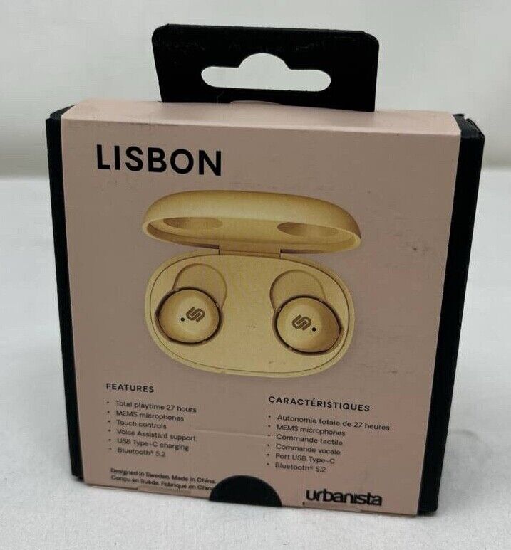 Urbanista Lisbon True Wireless Earbuds Bluetooth Small Earphones In Ear Portable