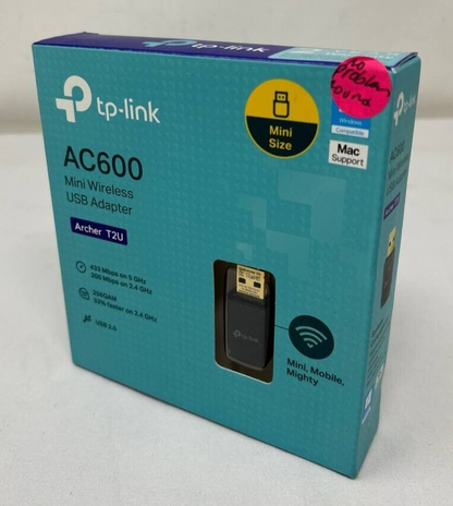 TP-Link Archer T2U Mini Wireless USB WiFi Adapter Dual Band 2.4G 5G AC600 PC