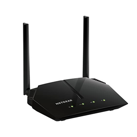 Netgear R6080 Smart WiFi Gigabit Router Dual Band AC1000 NAT Firewall Black Kit