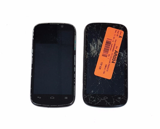 2 Lot ZTE Warp Sequent N861 GSM Boost Mobile Android Phone As Is Replacement