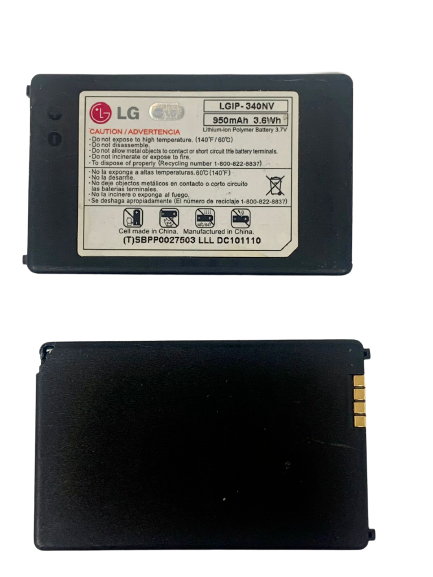 Battery LGIP-340NV For LG Cosmos VN250 Octane VN530 SBPP0027503 Original 950mAh