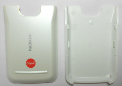 Back Cover Case Phone Battery Door Housing For Nokia 6120 6121 White Original