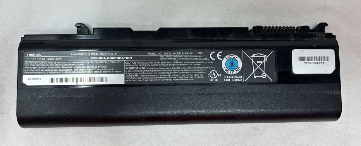 Laptop Battery for Toshiba Dynabook Qosmio F20 Series F20/370LS1 Satellite B11