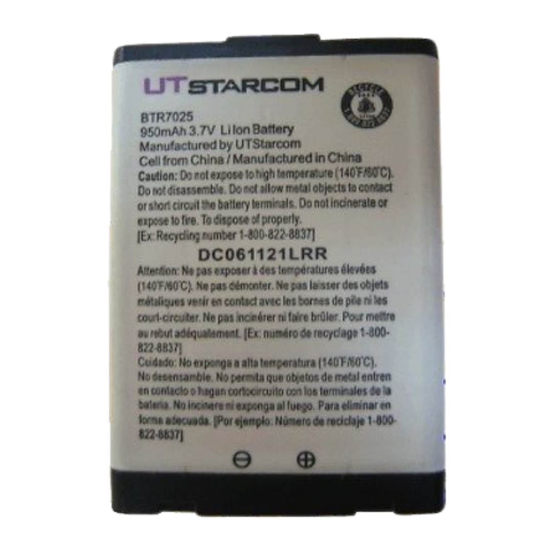 Battery BTR7025 950mAh For UTStarcom CDM7025 CDM7026 CDM120 CDM7075 CDM220 7945