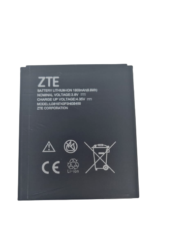 Battery Li3818T43P3h635450 For ZTE Obsidian Z820 Original Replacement 1800mAh