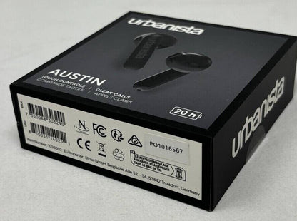 Urbanista Austin True Wireless In Ear Earbuds Portable Bluetooth Headphones IPX4