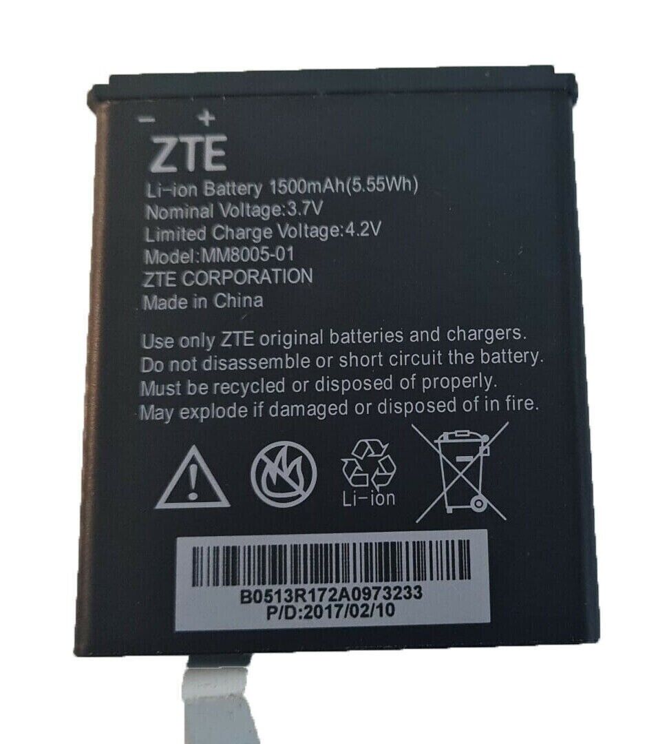 Battery MM8005-01 5.55Wh For ZTE Quest Uhura Quest N817 OEM ORIGINAL