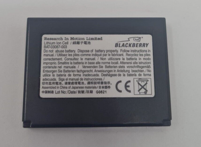 Battery BAT-03087-003 For BlackBerry 6210 7290 6510 7230 7250 7520 7280 7510